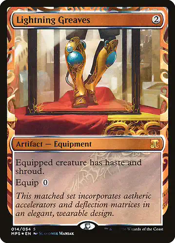 Lightning Greaves - mps Spoiler
