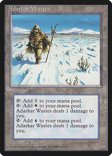 Adarkar Wastes - ice Spoiler