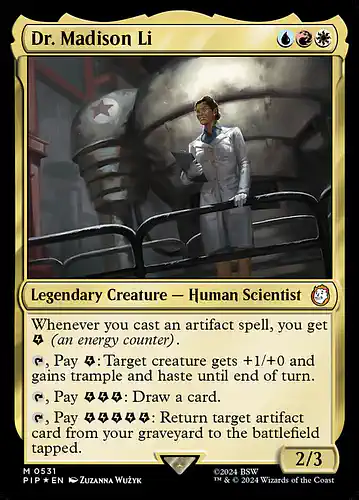 Dr. Madison Li - pip Spoiler
