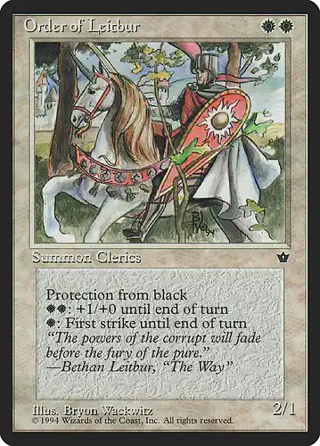 Order of Leitbur - fem Spoiler