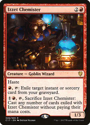 Izzet Chemister - c17 Spoiler