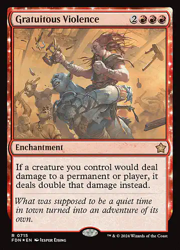 Gratuitous Violence - fdn Spoiler