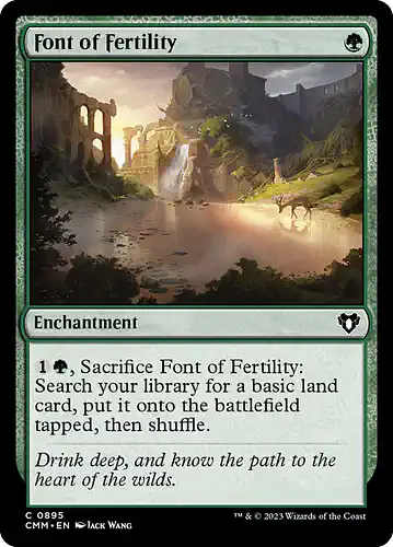 Font of Fertility - cmm Spoiler