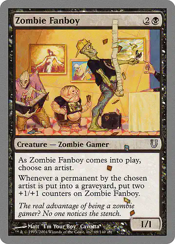 Zombie Fanboy - unh Spoiler