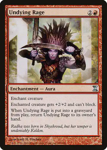 Undying Rage - tsp Spoiler