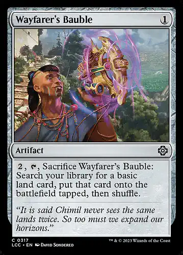 Wayfarer's Bauble - lcc Spoiler