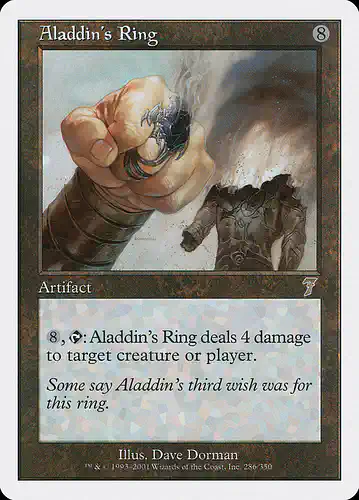 Aladdin's Ring - 7ed Spoiler