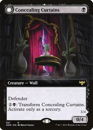 Concealing Curtains - vow Spoiler
