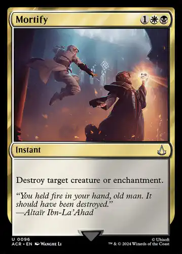 Mortify - acr Spoiler