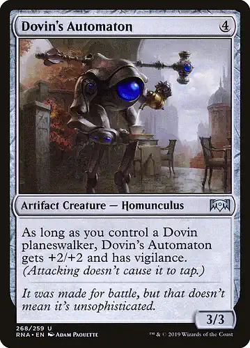 Dovin's Automaton - rna Spoiler