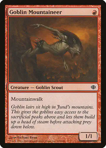 Goblin Mountaineer - ala Spoiler