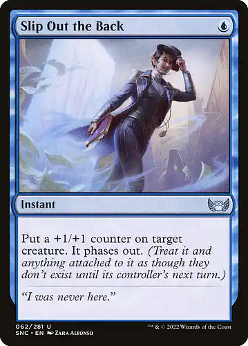 Slip Out the Back - snc Spoiler