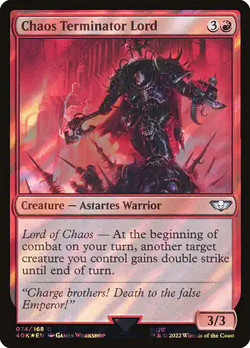 Chaos Terminator Lord - 40k Spoiler