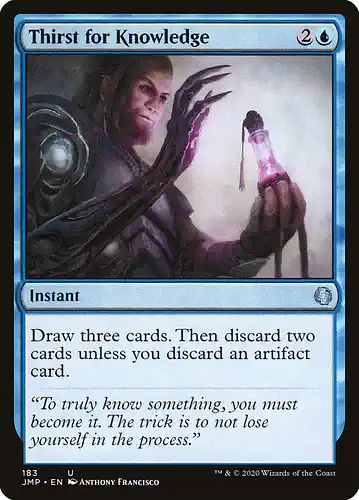 Thirst for Knowledge - jmp Spoiler