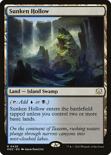 Sunken Hollow - moc Spoiler