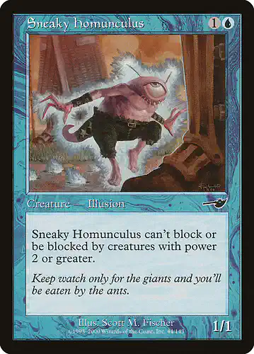 Sneaky Homunculus - nem Spoiler