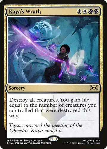 Kaya's Wrath - rna Spoiler