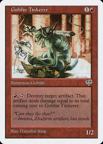 Goblin Tinkerer - ath Spoiler