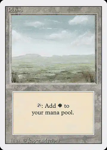 Plains - 3ed Spoiler