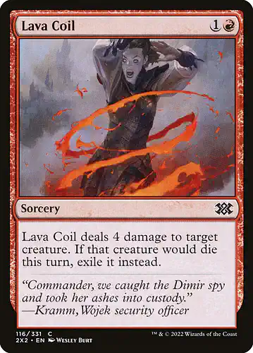 Lava Coil - 2x2 Spoiler