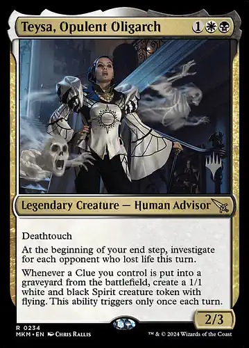 Teysa, Opulent Oligarch - mkm Spoiler