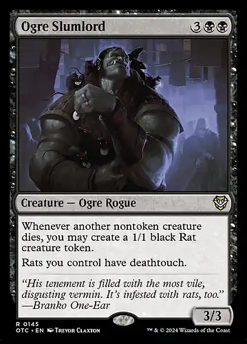 Ogre Slumlord - otc Spoiler