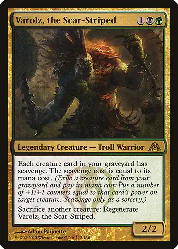 Varolz, the Scar-Striped - dgm Spoiler