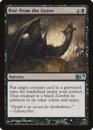 Rise from the Grave - m11 Spoiler