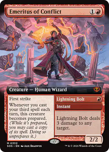 Emeritus of Conflict - sos Spoiler