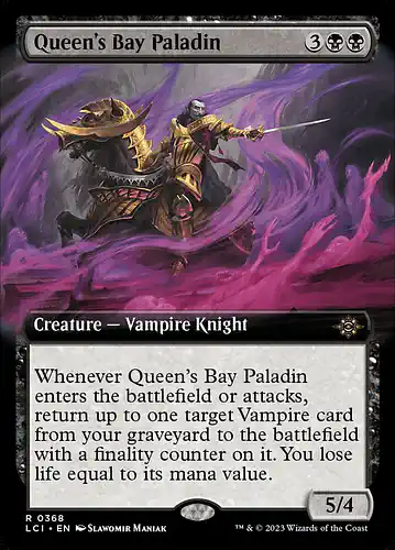 Queen's Bay Paladin - lci Spoiler