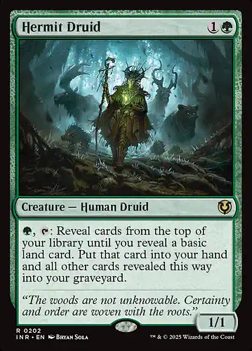 Hermit Druid - inr Spoiler