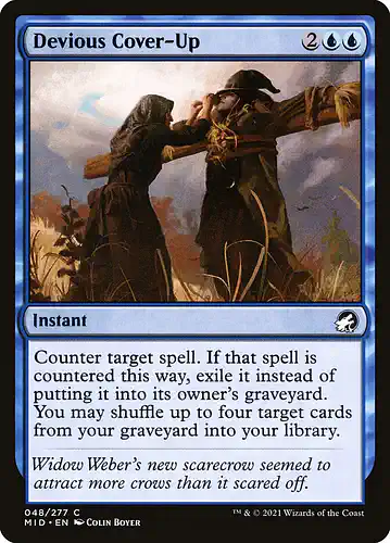 Devious Cover-Up - mid Spoiler