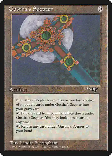 Gustha's Scepter - all Spoiler