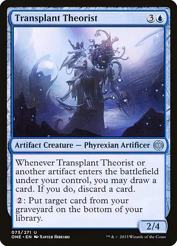 Transplant Theorist - one Spoiler