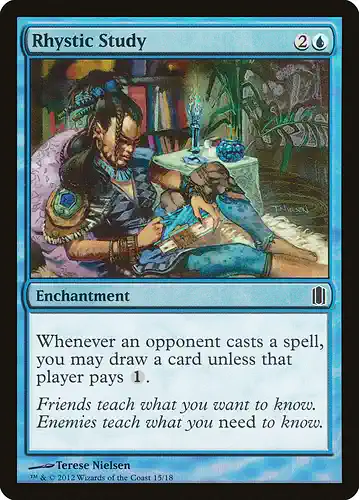 Rhystic Study - cm1 Spoiler
