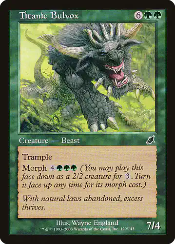 Titanic Bulvox - scg Spoiler