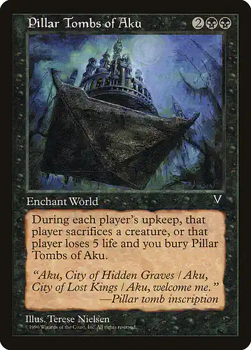 Pillar Tombs of Aku - vis Spoiler