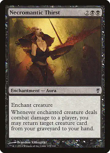 Necromantic Thirst - cns Spoiler