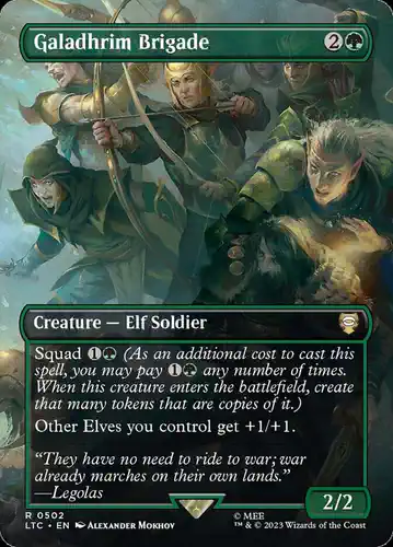 Galadhrim Brigade - ltc Spoiler