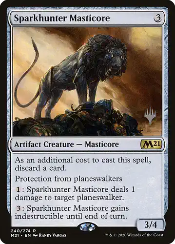 Sparkhunter Masticore - m21 Spoiler