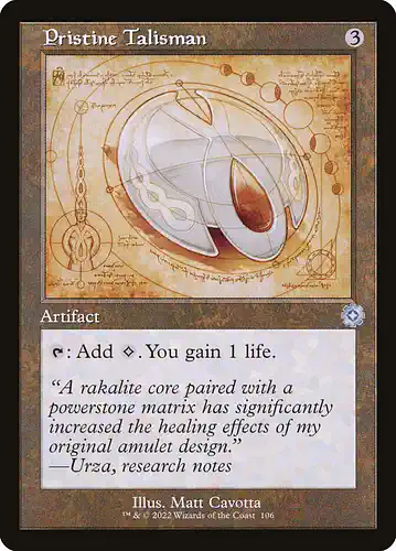 Pristine Talisman - brr Spoiler