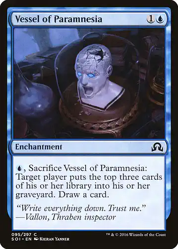 Vessel of Paramnesia - soi Spoiler