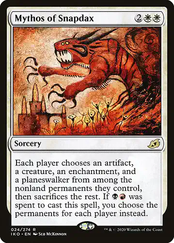 Mythos of Snapdax - iko Spoiler