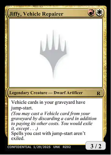 Jiffy, Vehicle Repairer - unk Spoiler