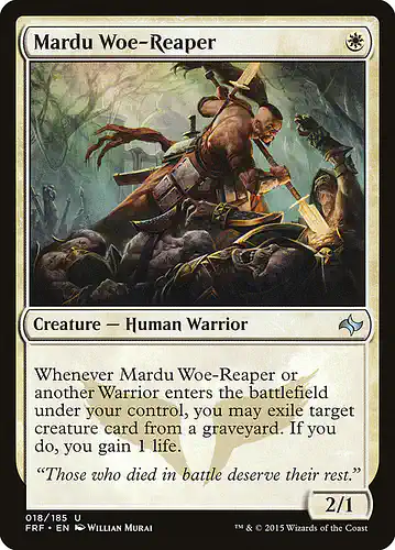 Mardu Woe-Reaper - frf Spoiler
