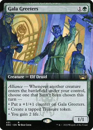 Gala Greeters - snc Spoiler