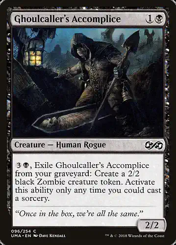 Ghoulcaller's Accomplice - uma Spoiler