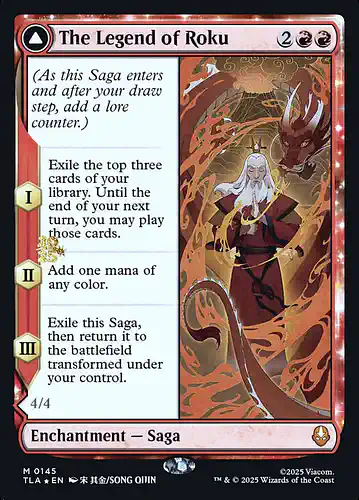 The Legend of Roku - tla Spoiler