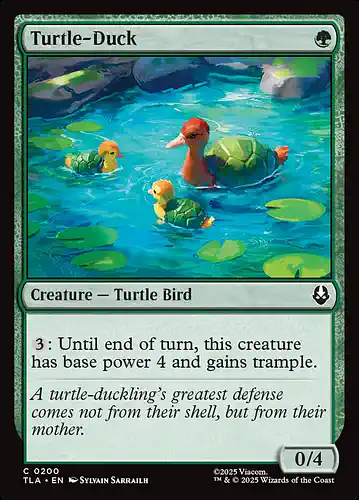 Turtle-Duck - tla Spoiler