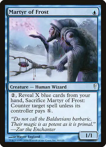 Martyr of Frost - csp Spoiler